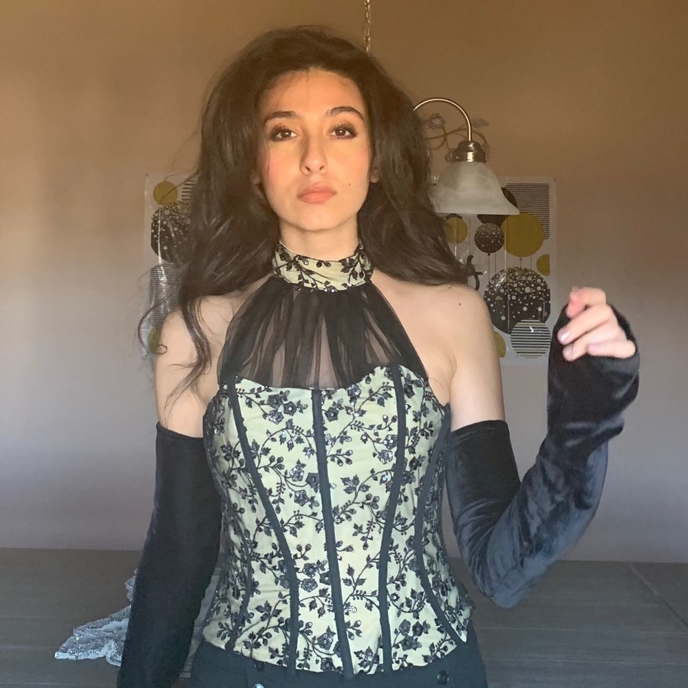 ( Made To Order) The Versatile Doll Corset Blouse